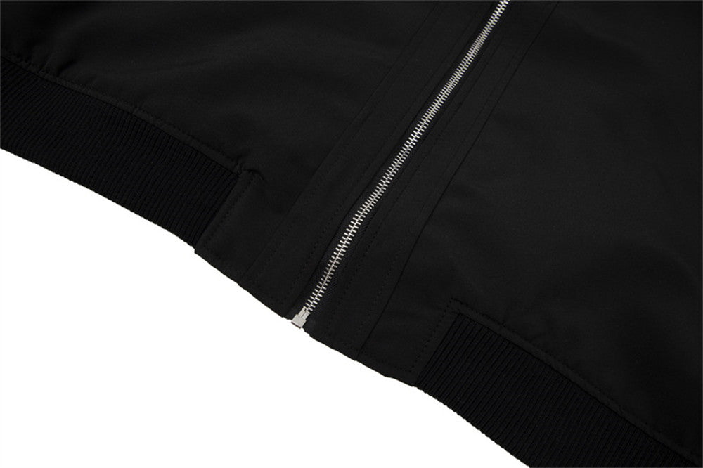 Cross Patch Flight Jacket - detail view