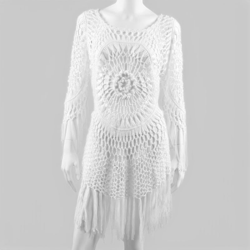 Fringed tunic dress - Synesthetic