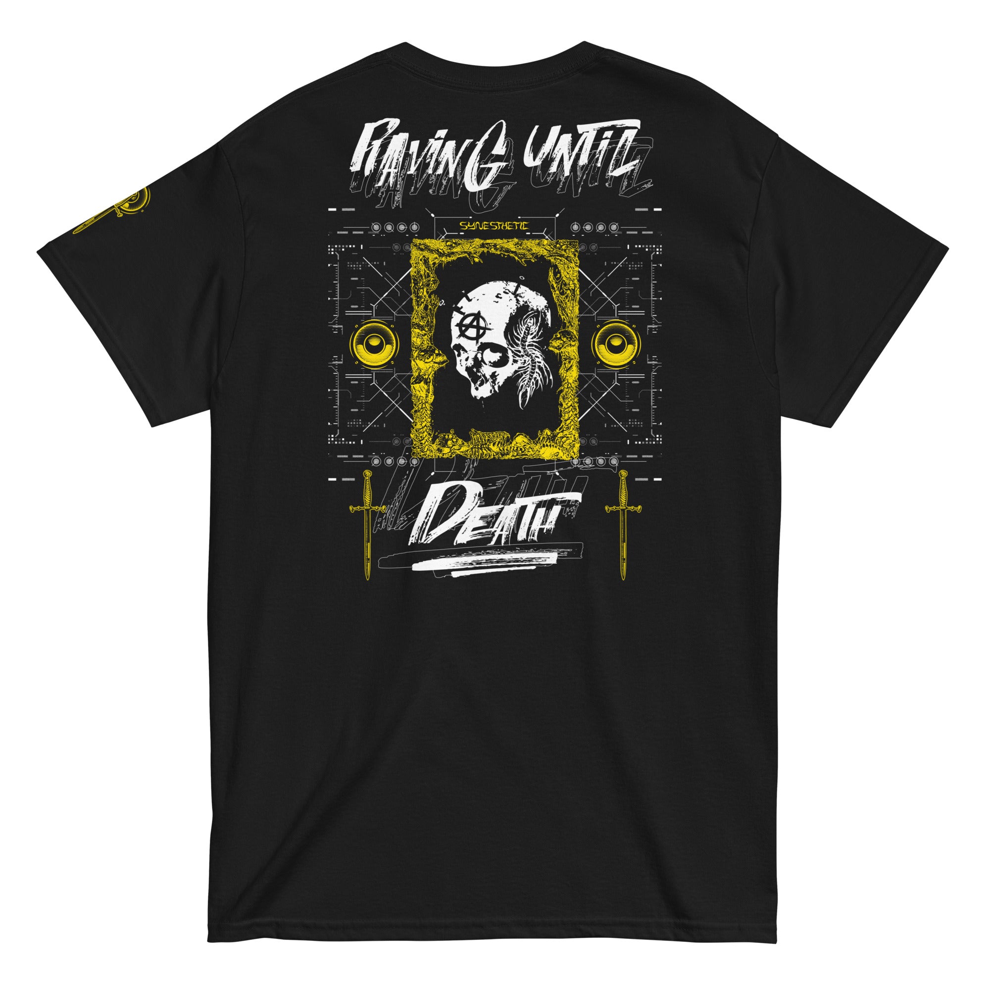 Raving until death Cotton Tee