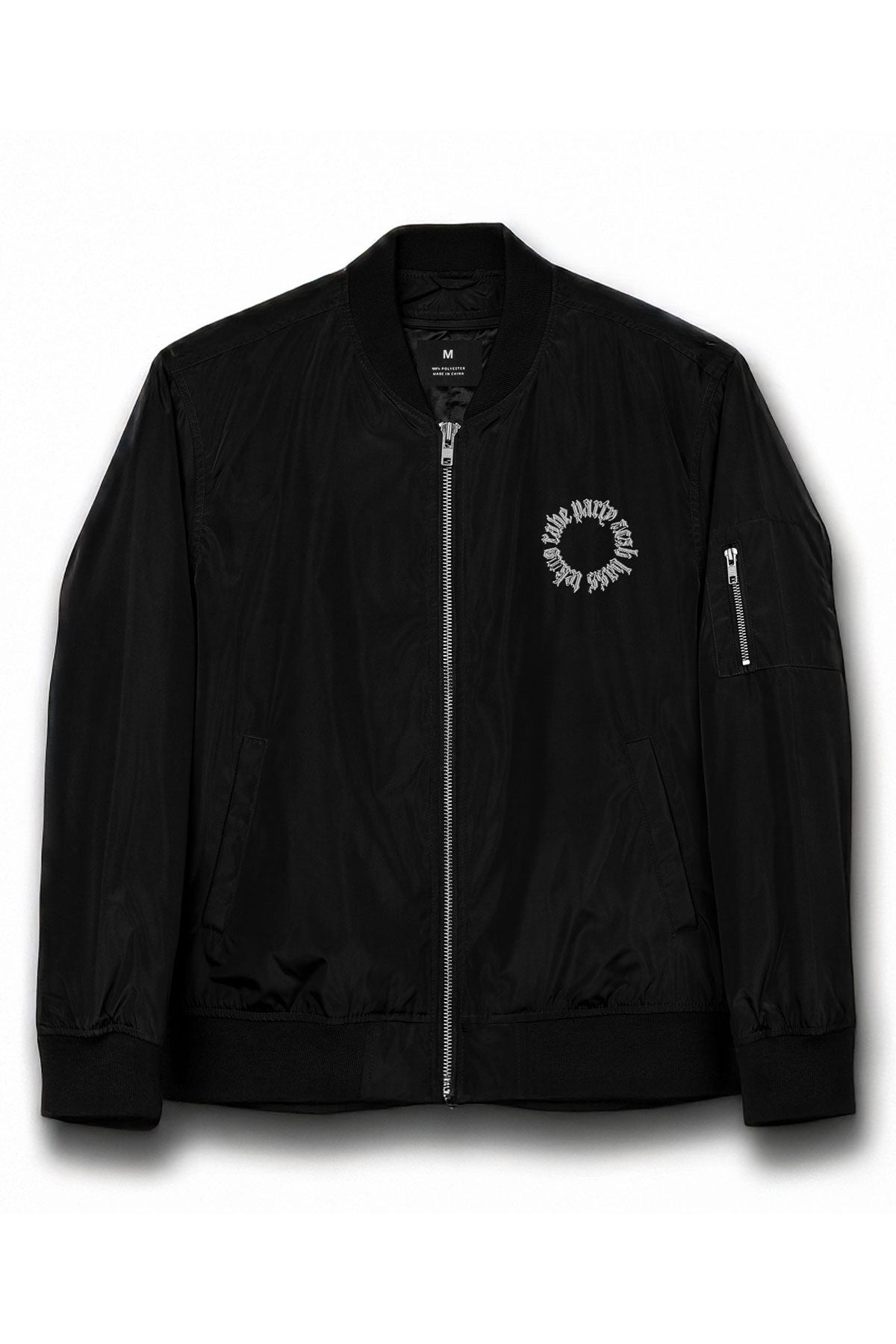 Coach Rave Jacket Pray for rave Premium recycled bomber jacket – Synesthetic