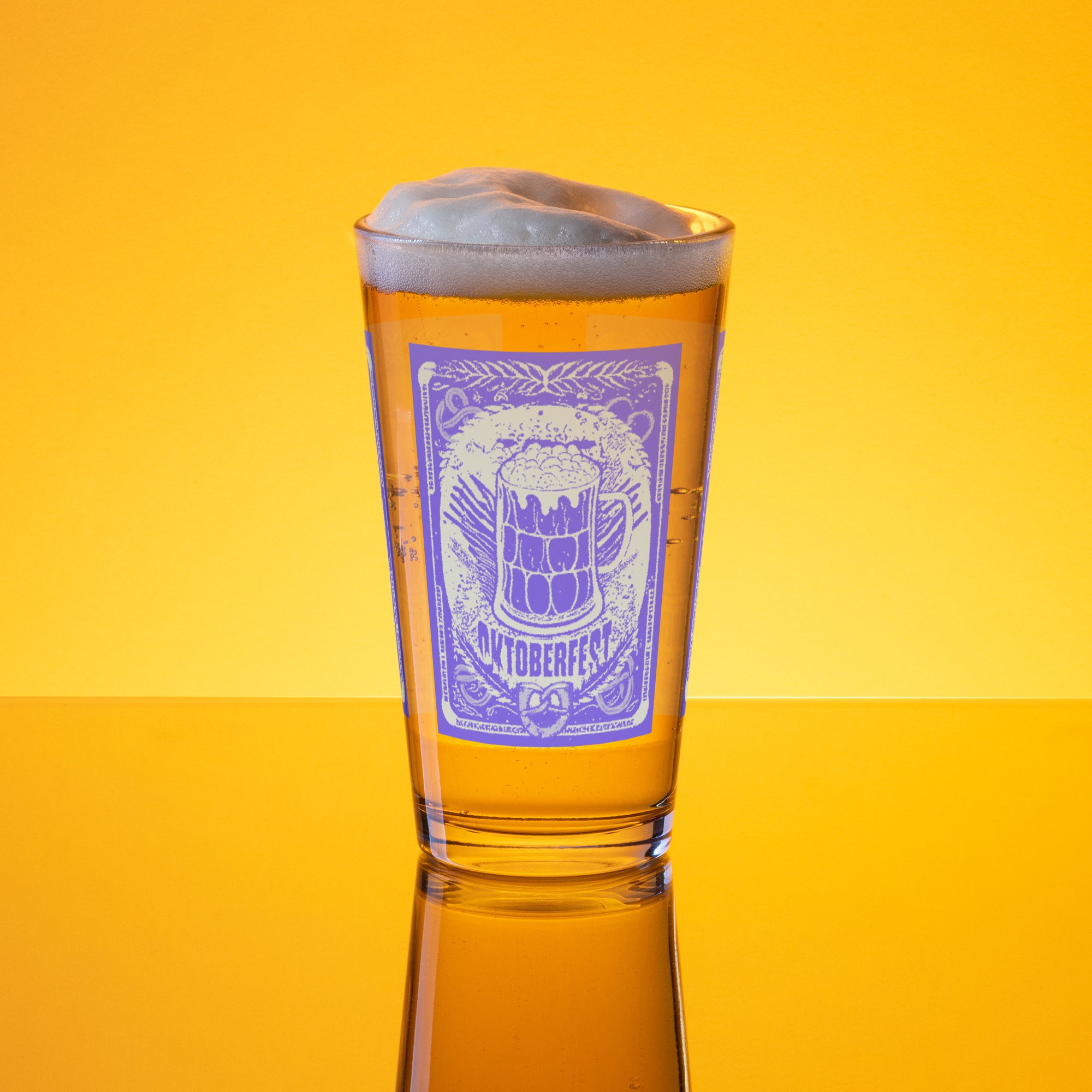 Oktoberfest Beer Glass