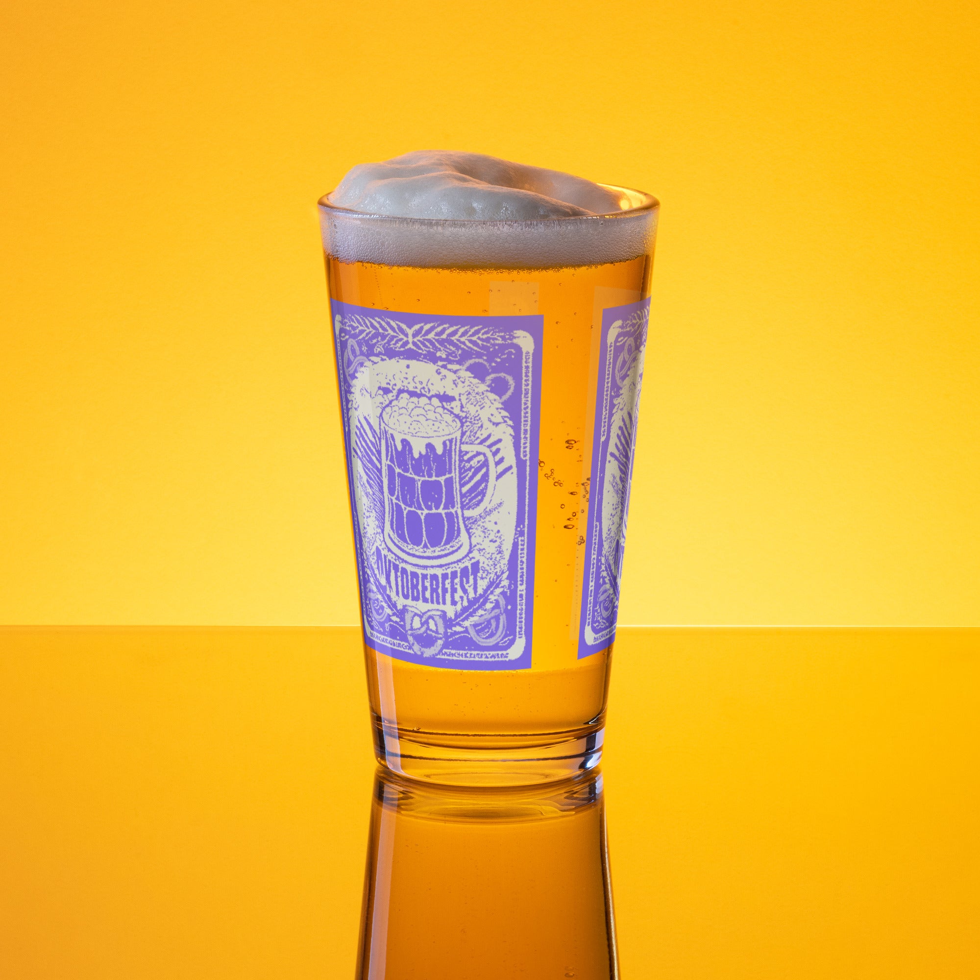 Oktoberfest Beer Glass