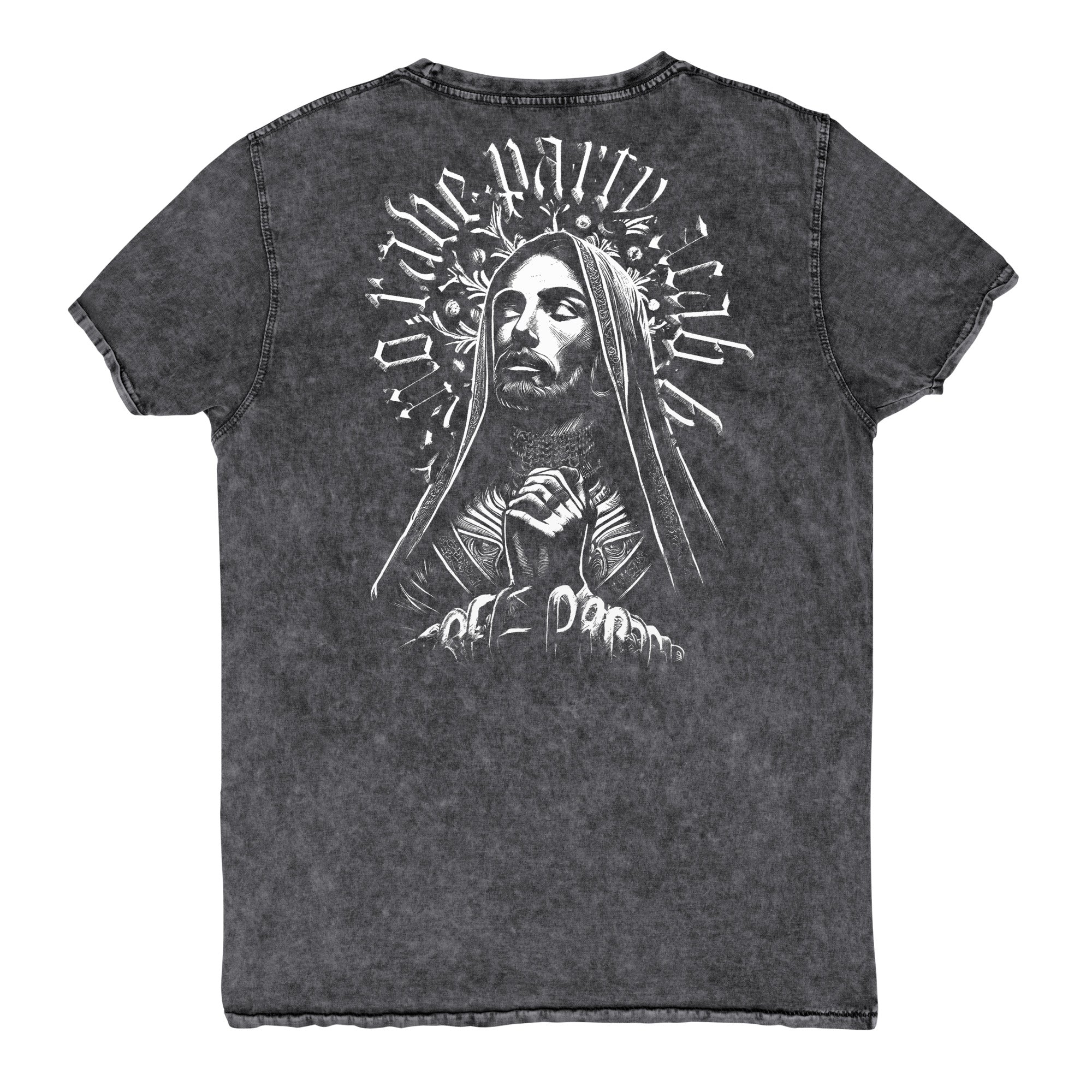 T-shirt en jean Pray for Rave