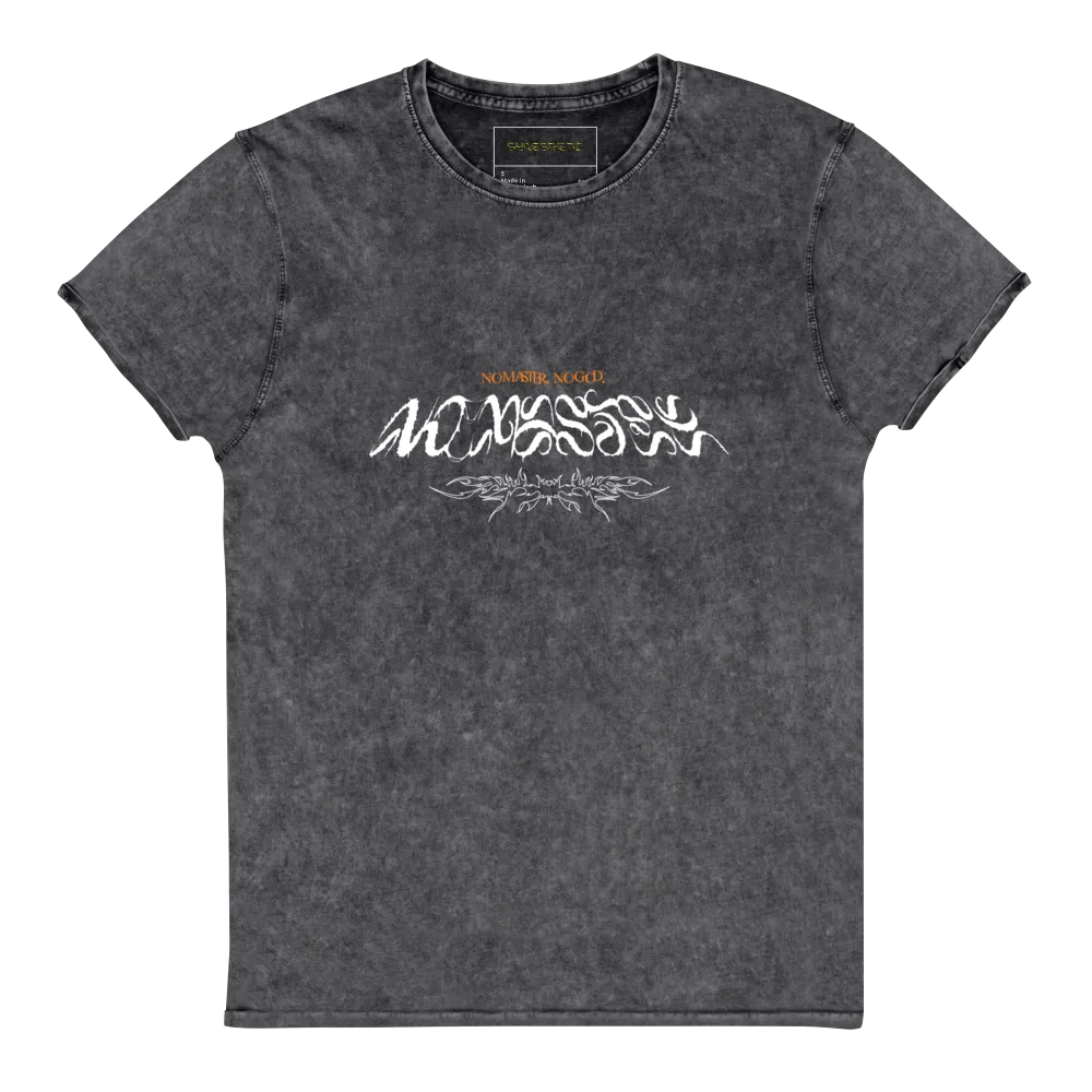 NGNM UNISEX DENIM T-SHIRT