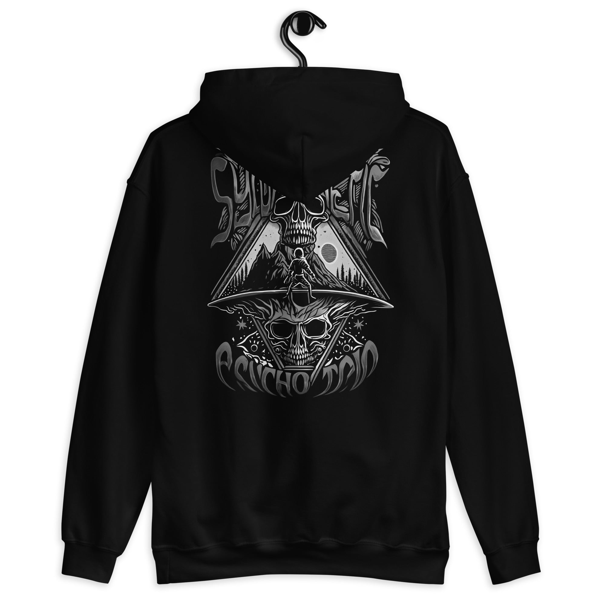 Psycho Trip White Unisex Hoodie