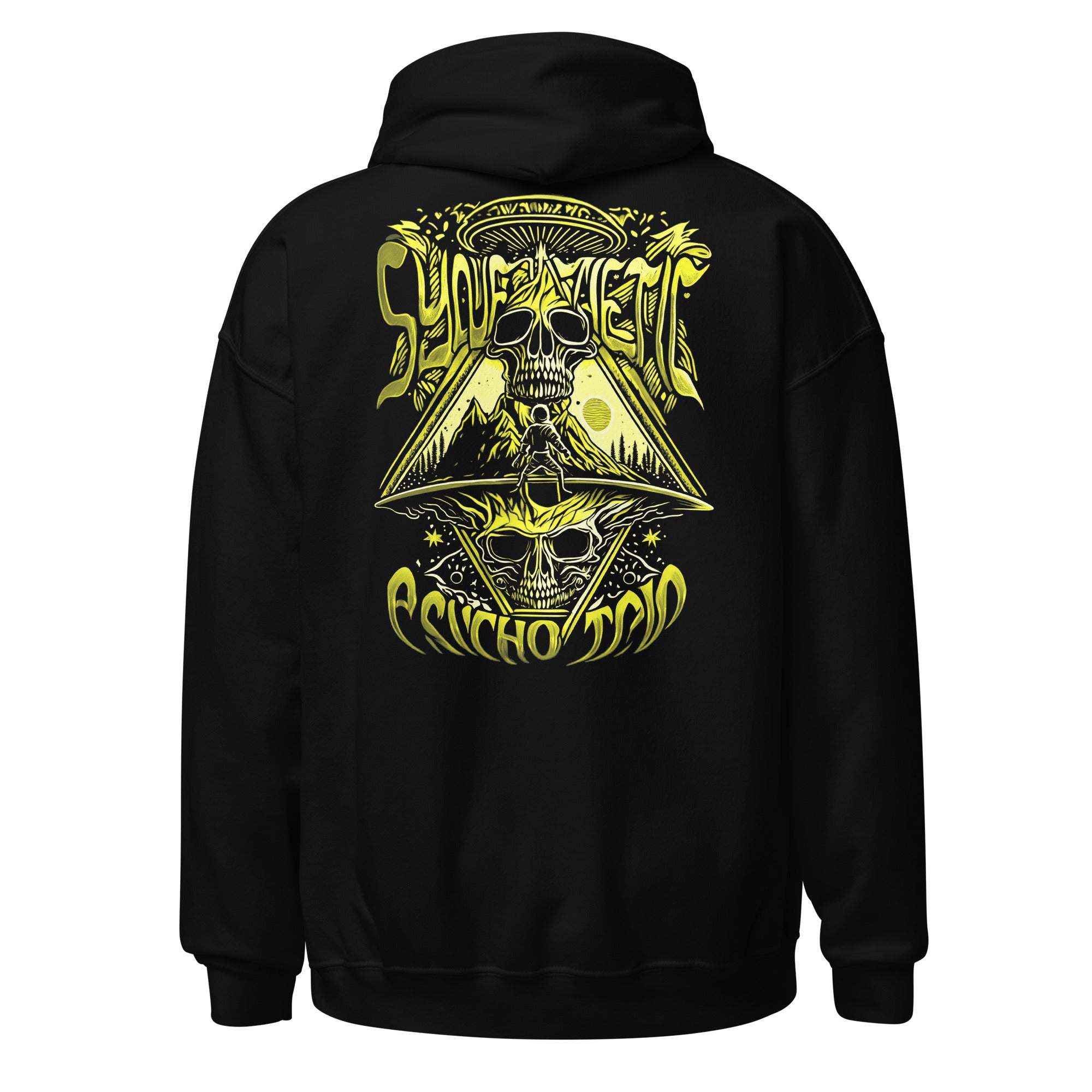 Psycho Trip Yellow Unisex Hoodie